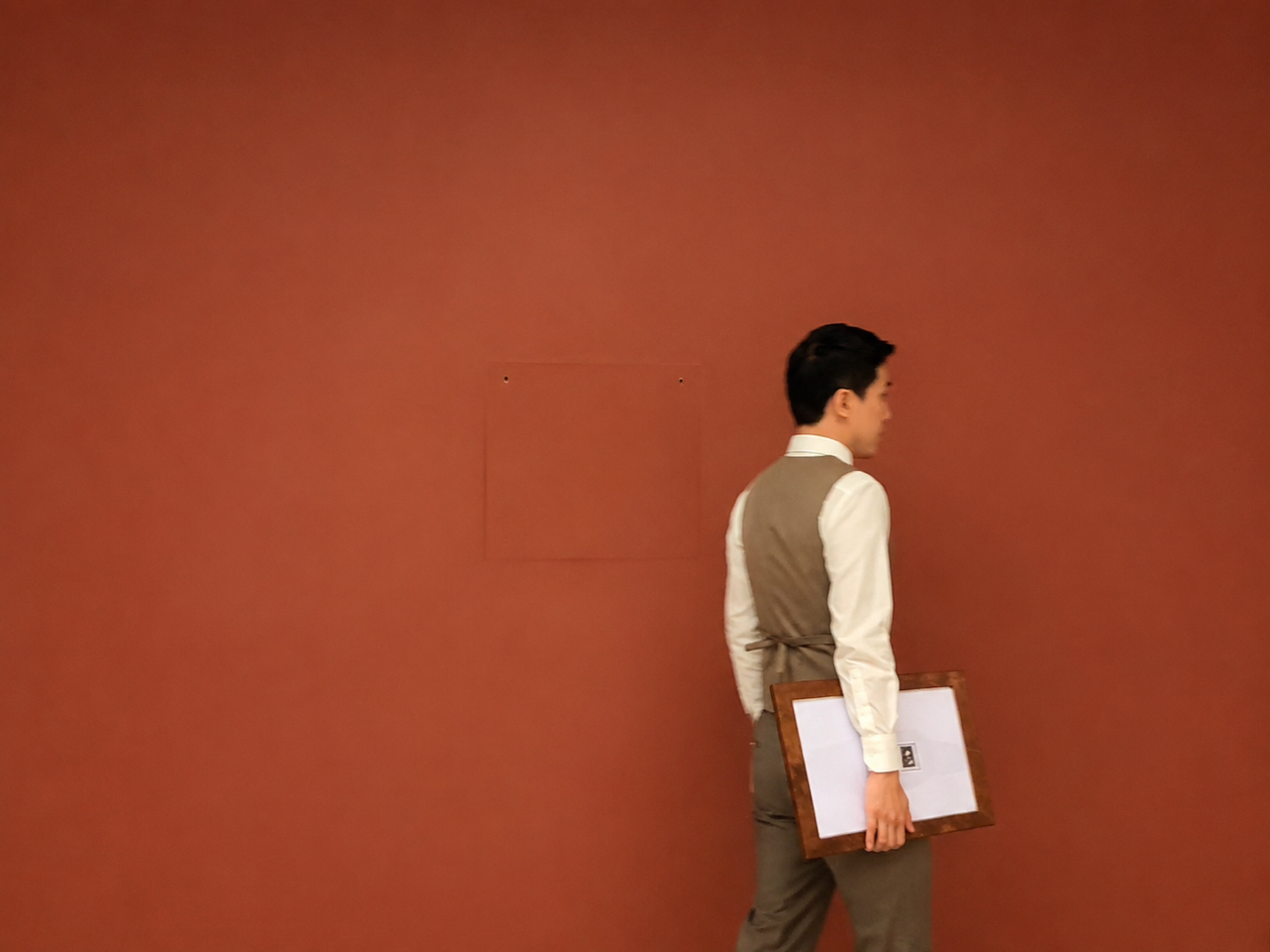 Liping Lin at an exhibition