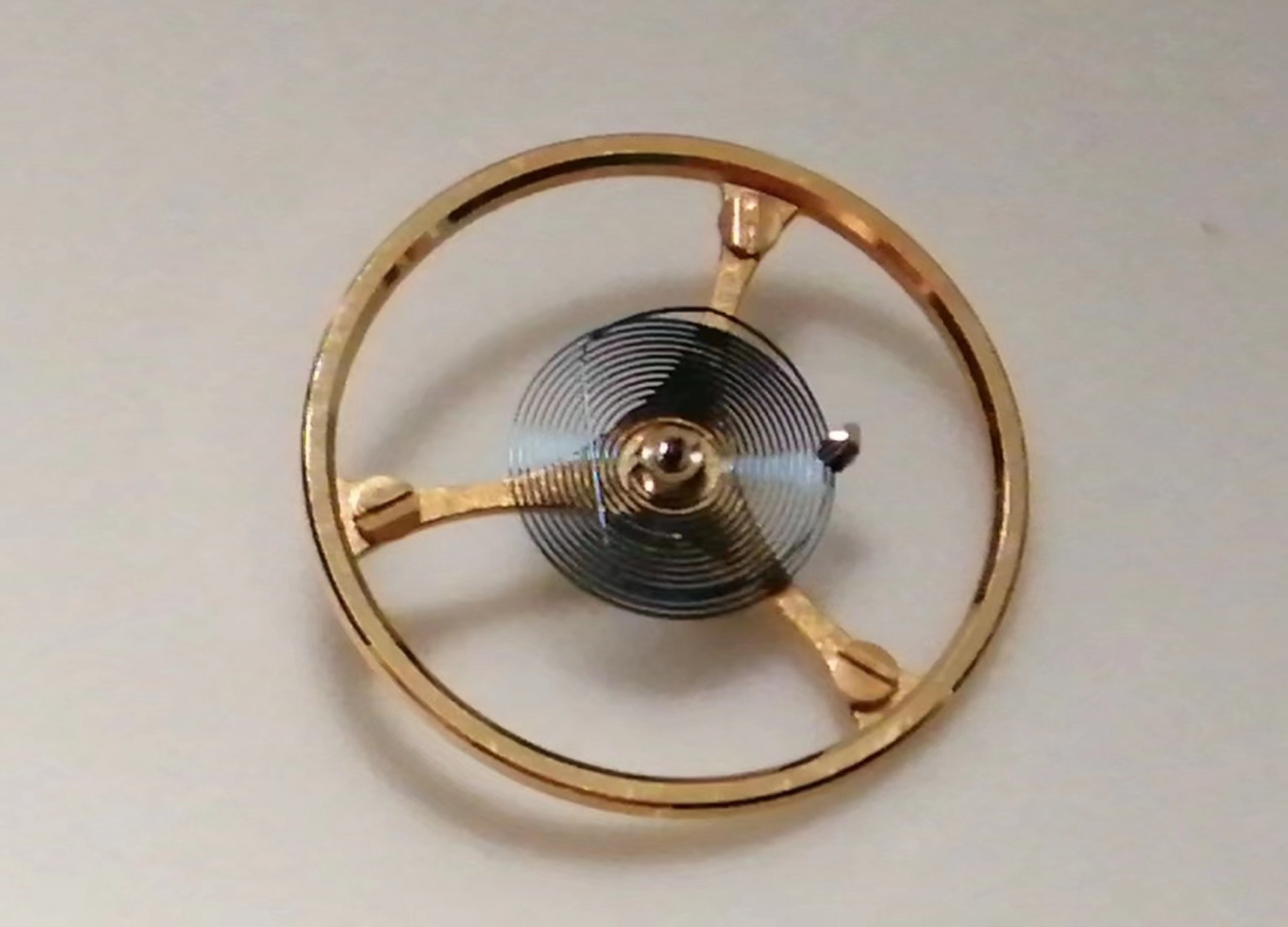 Three-Hander movement servicing photograph, photograph 2