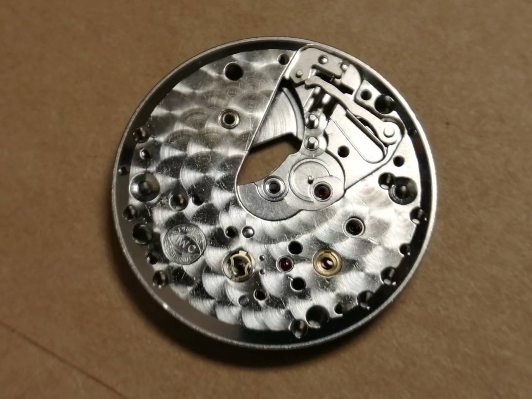 Three-Hander movement servicing photograph, photograph 5