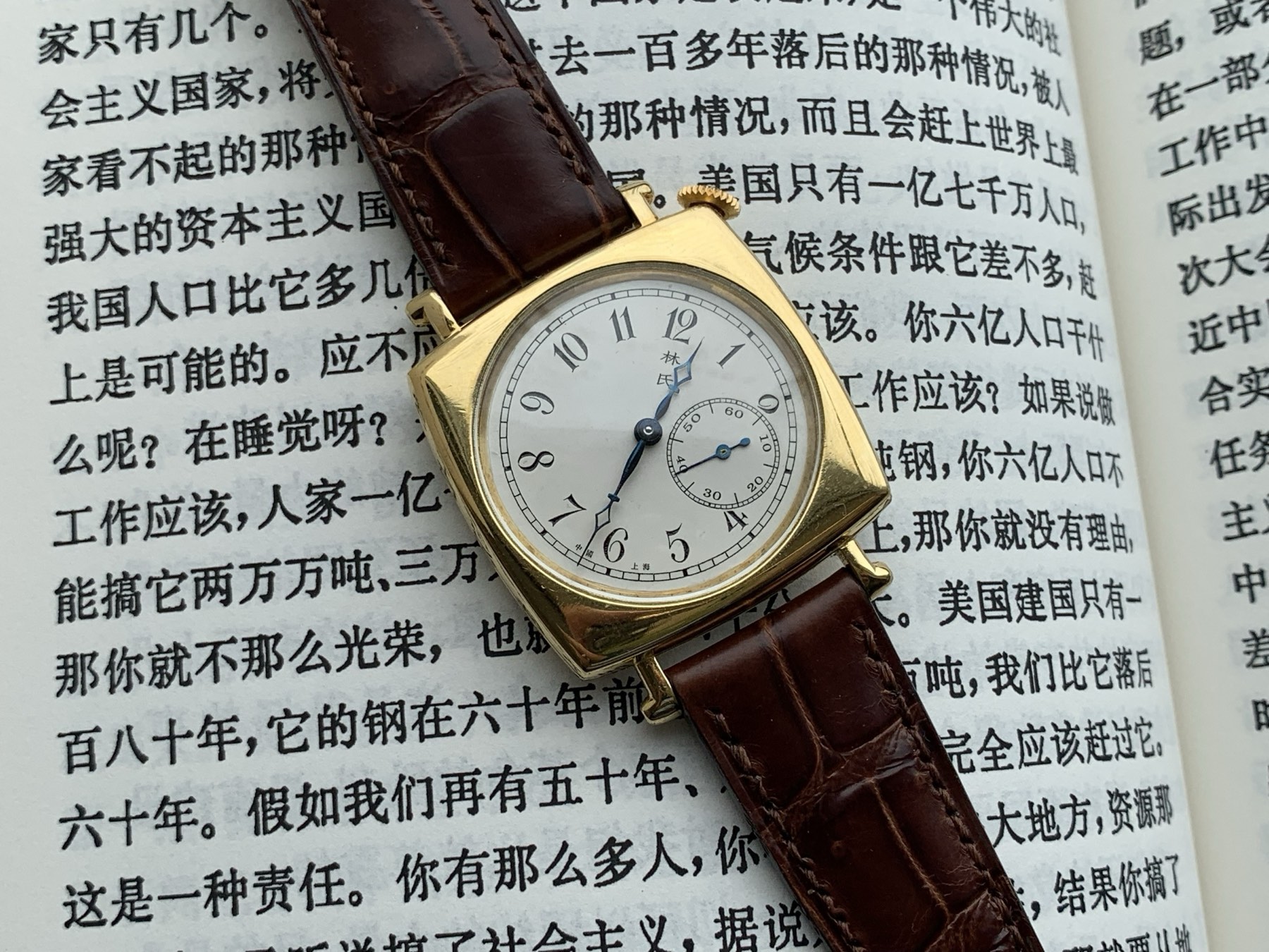 Tilted Watch finished watch detail photograph, photograph 26