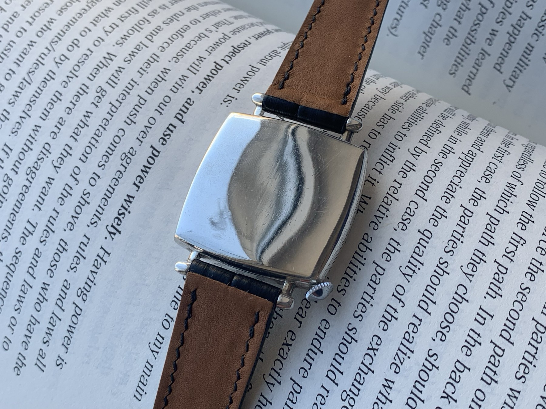 Tilted Watch finished watch detail photograph, photograph 20
