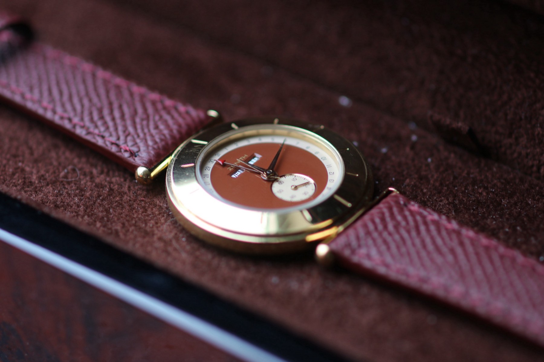 Zenith calendar watch, collection photograph 5