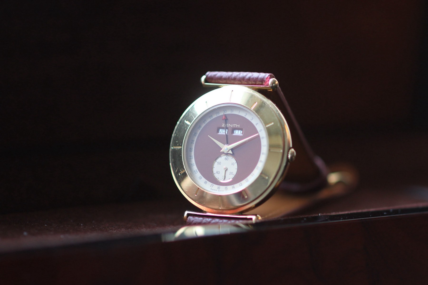 Zenith calendar watch, collection photograph 9